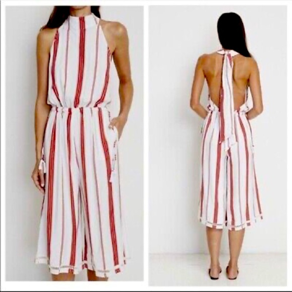 Faithfull Backless Halter Jumpsuit